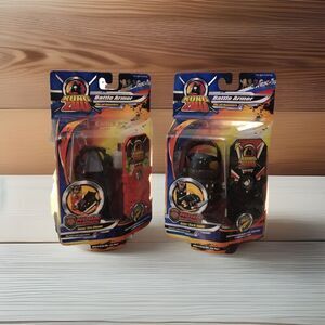 Kung Zhu Battle Armor Ninja Warriors Fire Chunin Dark Jonin 2-Pack NEW Sealed